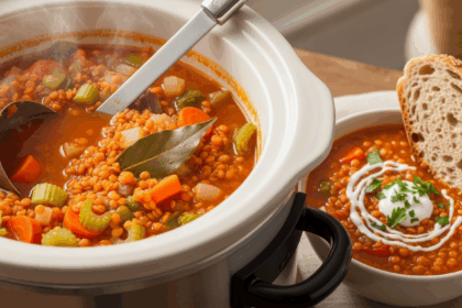 Healthy Red Lentil Soup Crockpot