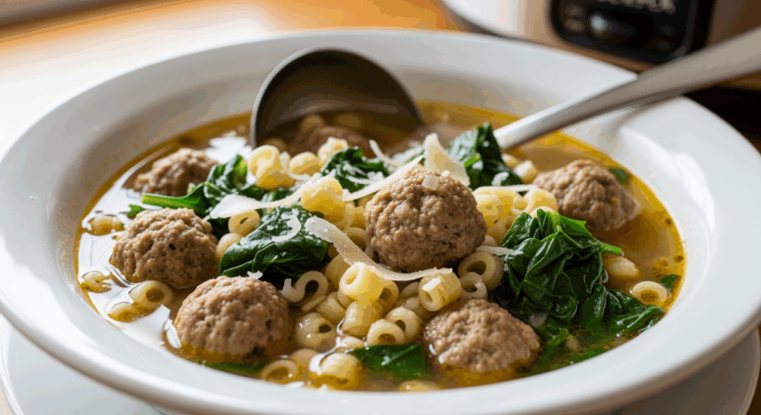 Italian Wedding Soup Crockpot