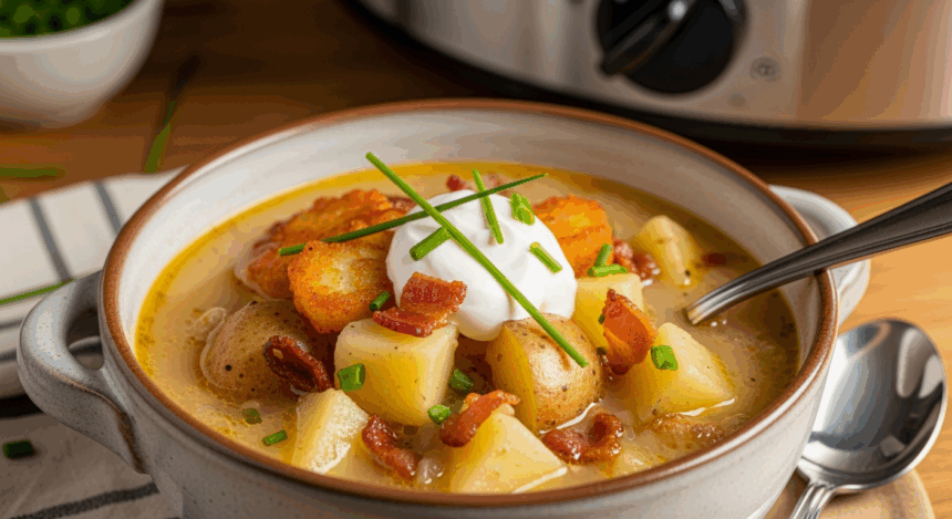 Potato Soup Crockpot Hashbrown