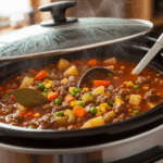 Hamburger Soup Slow Cooker