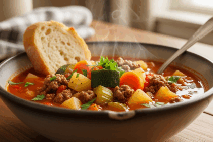 Zucchini Hamburger Soup Recipes