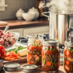 Canning Hamburger Vegetable Soup
