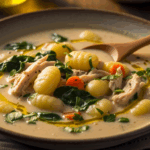 Hearty Creamy Chicken Gnocchi Soup