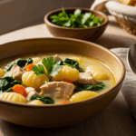 Homemade Chicken Gnocchi Soup Recipe
