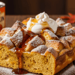 pumpkin french toast casserole with canned pumpkin