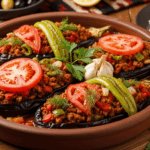 turkish eggplant casserole with tomatoes