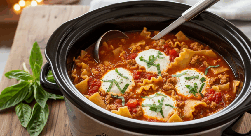 Ww Lasagna Soup Crockpot