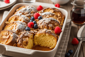overnight french toast casserole with bread