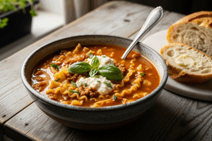 Lazy Day Lasagna Soup