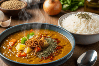 Persian Lentil Soup Recipe With Rice