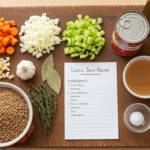 Lentil Soup Recipe Ingredients List