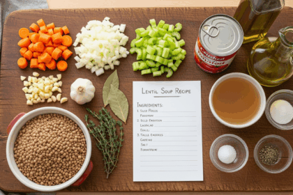 Lentil Soup Recipe Ingredients List