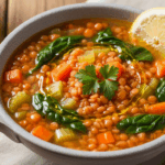 Healthy Lentil Soup Dish