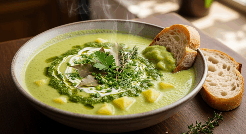 Herb-Infused Potato Soup