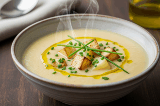 Celery Root & Potato Soup