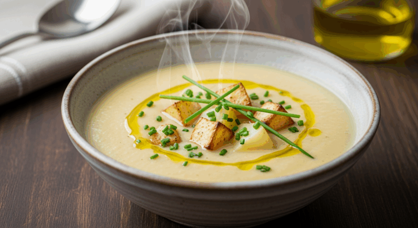 Celery Root & Potato Soup