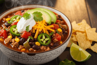 Dump Taco Soup