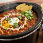 Turkey Chili Taco Soup Crockpot