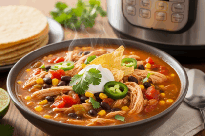 Instant Pot Taco Soup Chicken