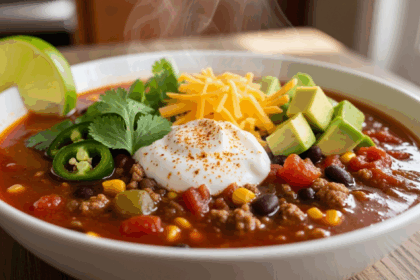 Taco Soup High Protein