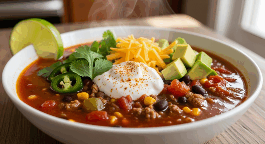 Taco Soup High Protein