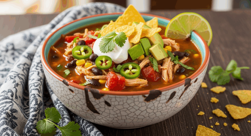 Instant Pot Taco Chicken Soup