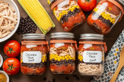 Canning Chicken Taco Soup