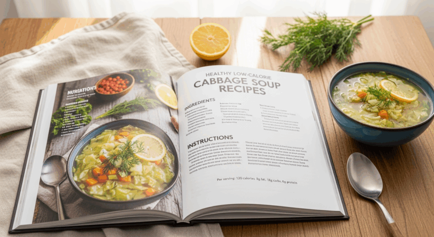 Healthy Low-Calorie Cabbage Soup Recipes