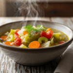 Bowl Of Healthy Cabbage Soup