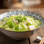 Bowl Of Chinese Cabbage Soup