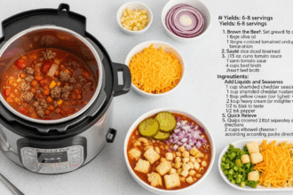 Insta Pot Cheeseburger Soup Recipes