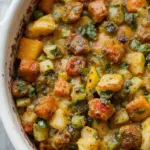 Baked Vegetable Casserole With Herbs