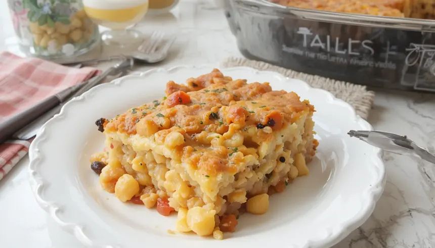 Breakfast Casserole With 3 Cheeses