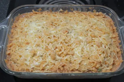 Cheesy Chicken Casserole With Tomatoes