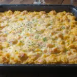 Scrambled Egg Casserole With Cheese