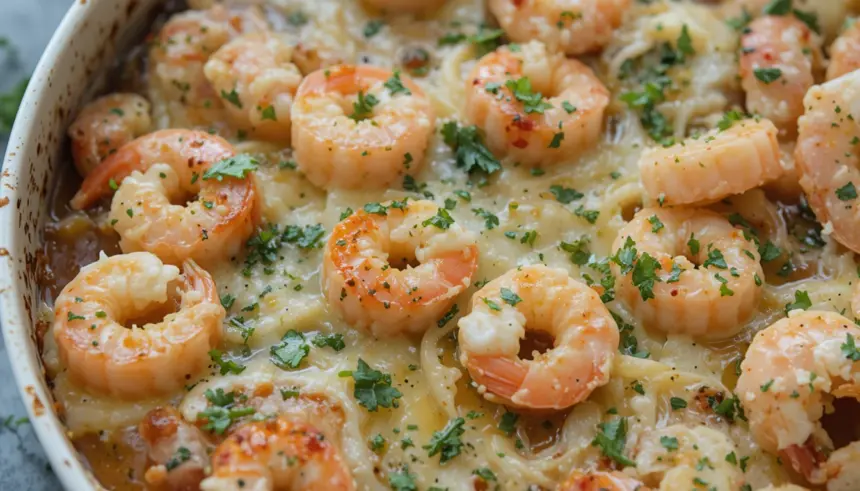 Shrimp Casserole With Herbs