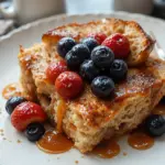 Vegan French Toast Casserole With Bread