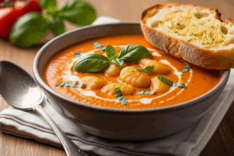 Easy Creamy Tomato Gnocchi Soup