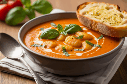 Easy Creamy Tomato Gnocchi Soup