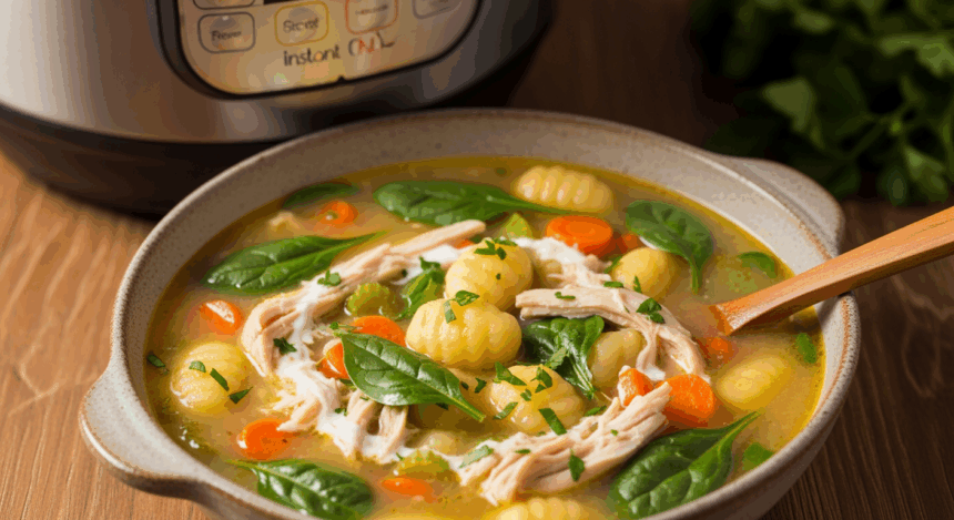 Olive Garden Chicken Gnocchi Soup Instant Pot