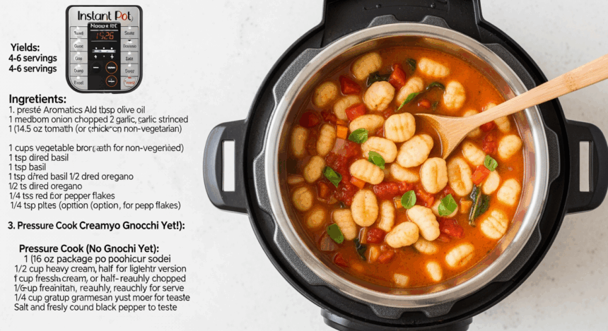 Instapot Gnocchi Soup Recipes
