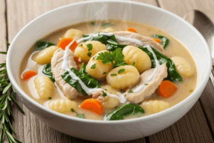 Creamy Chicken Gnocchi Soup Recipe