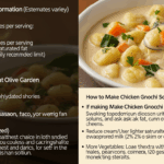 Olive Garden Chicken Gnocchi Soup Healthy