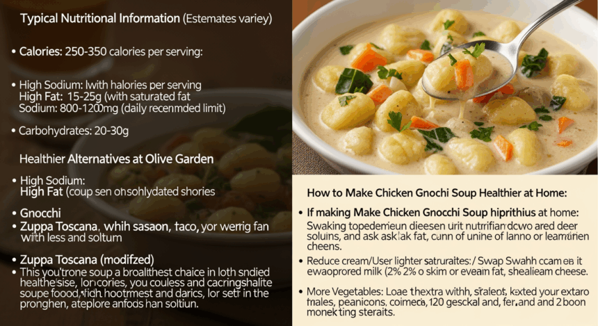Olive Garden Chicken Gnocchi Soup Healthy