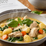 30 Minute Chicken Gnocchi Soup