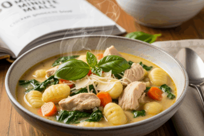 30 Minute Chicken Gnocchi Soup