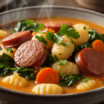 Smoked Sausage Gnocchi Soup