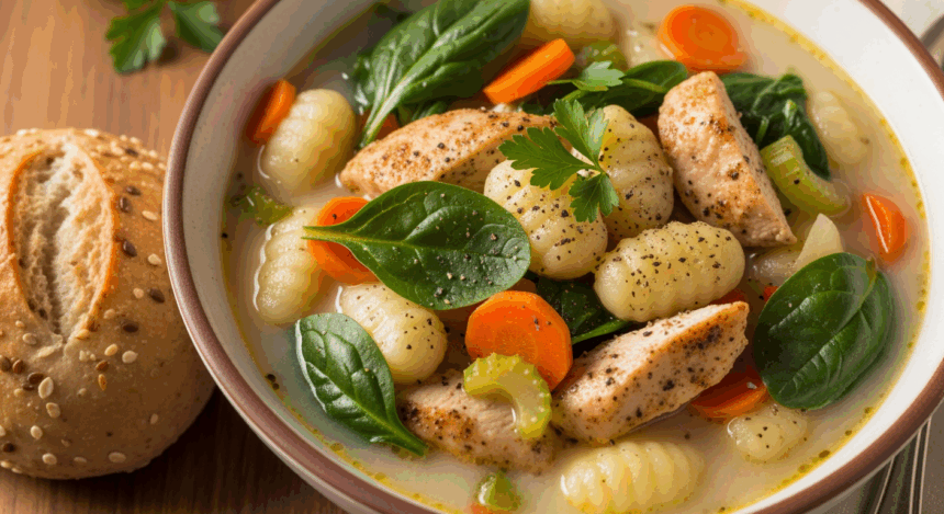 Healthy Olive Garden Gnocchi Soup