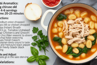 Simple Chicken Gnocchi Soup