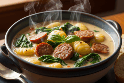Creamy Sausage And Gnocchi Soup